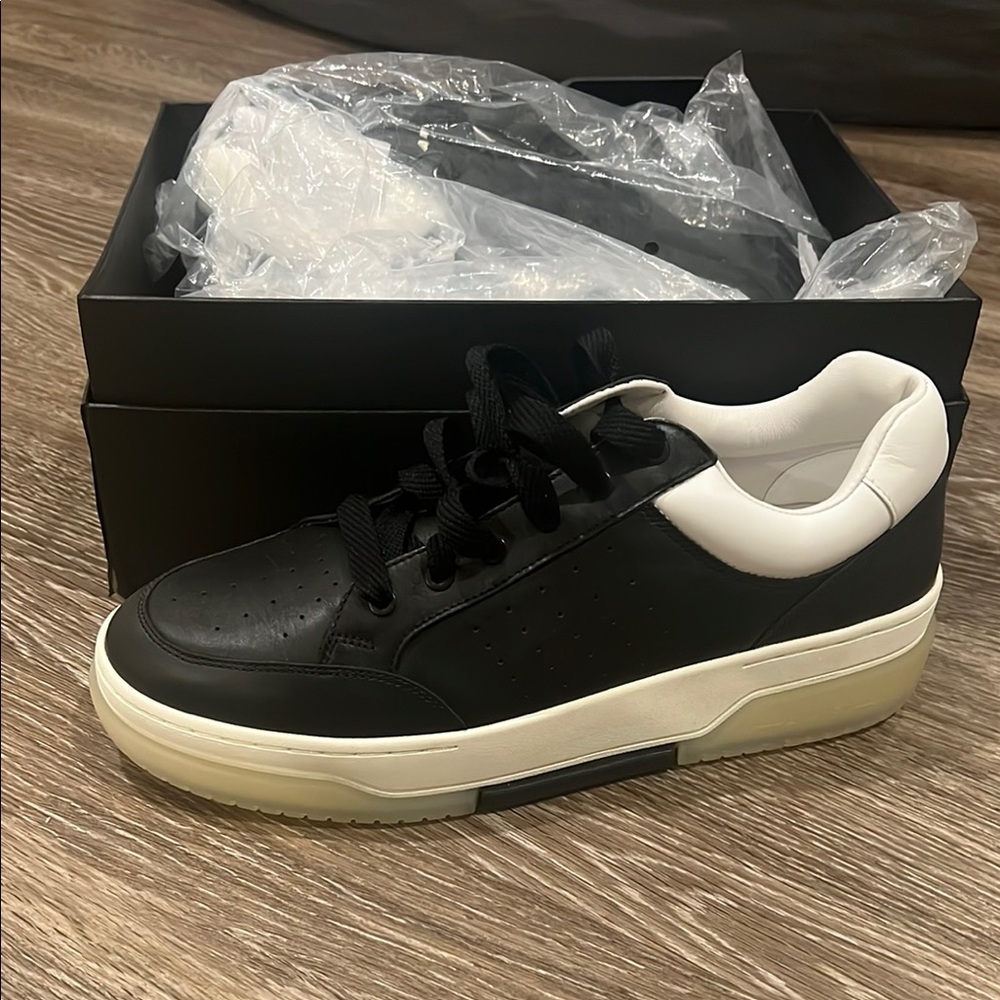 Black and White Men's Sneakers